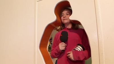 Kinderreporterin Nox im Wissenschaftsmuseum Kinderreporterin Nox im Wissenschaftsmuseum