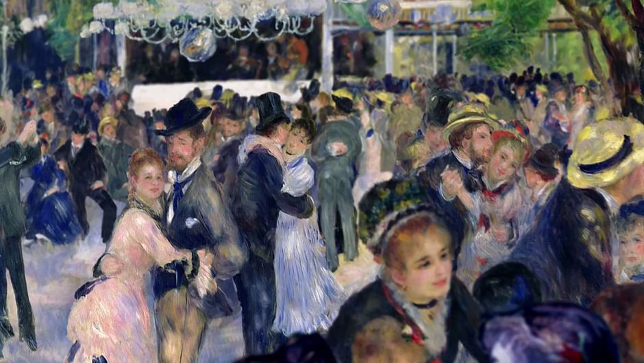 Bal du moulin de la Galette, Renoir, 1876