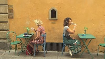 Florence : le retour des fenêtres à vin Florence : le retour des fenêtres à vin