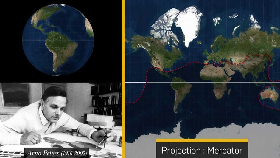 Cartographie : comment représenter le monde