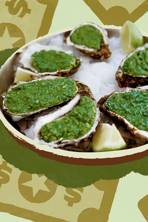Oysters Rockefeller.