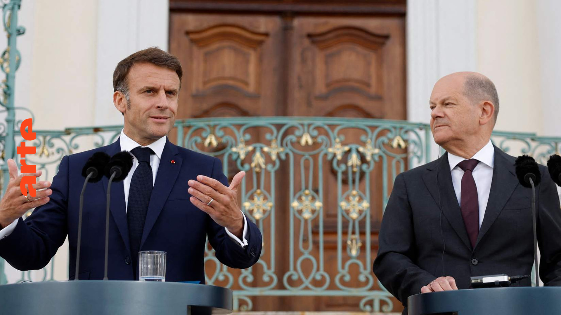 Französischer Staatsbesuch: Große Gesten und Ukraine-Hilfe