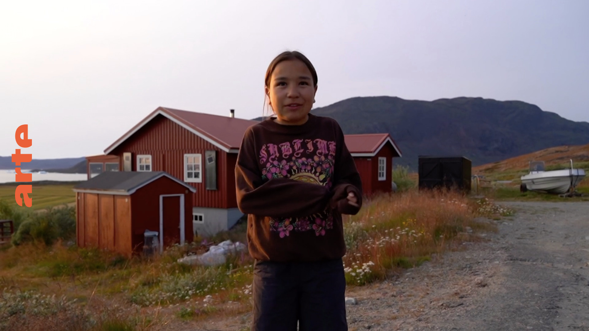 Kinderporträt: Viiva aus Grönland