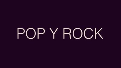 Pop y rock
