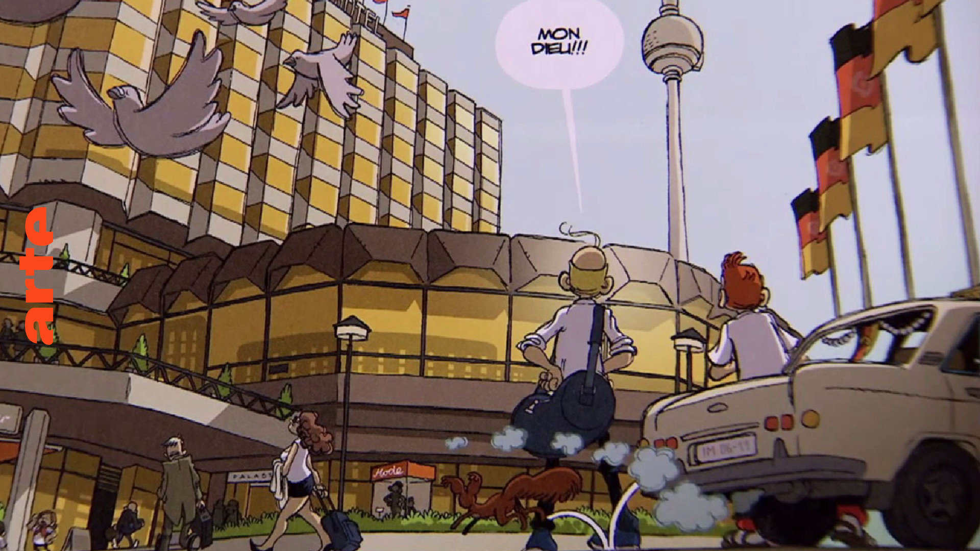 Comic: Spirou in Ost-Berlin