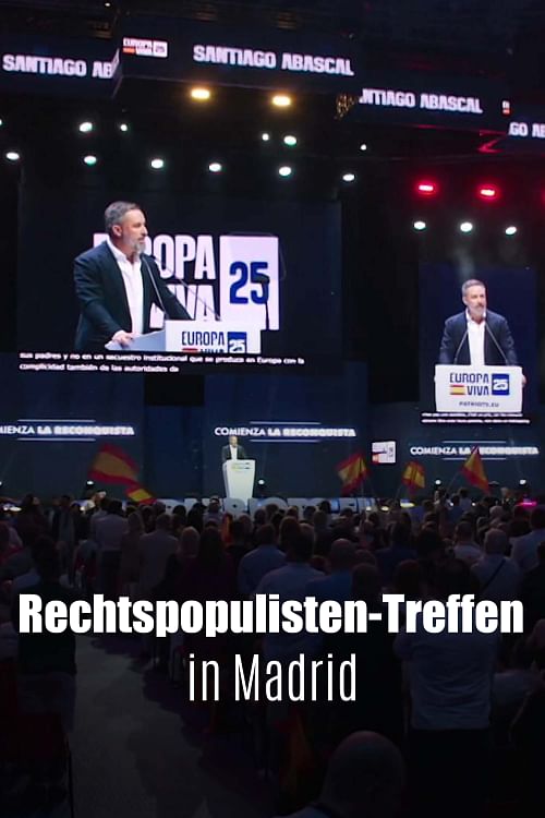 Rechtspopulisten-Treffen in Madrid.