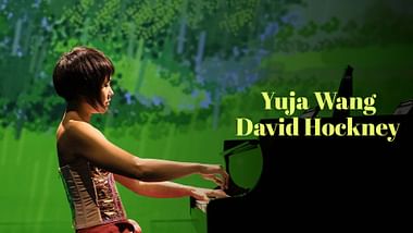 David Hockney x Yuja Wang.