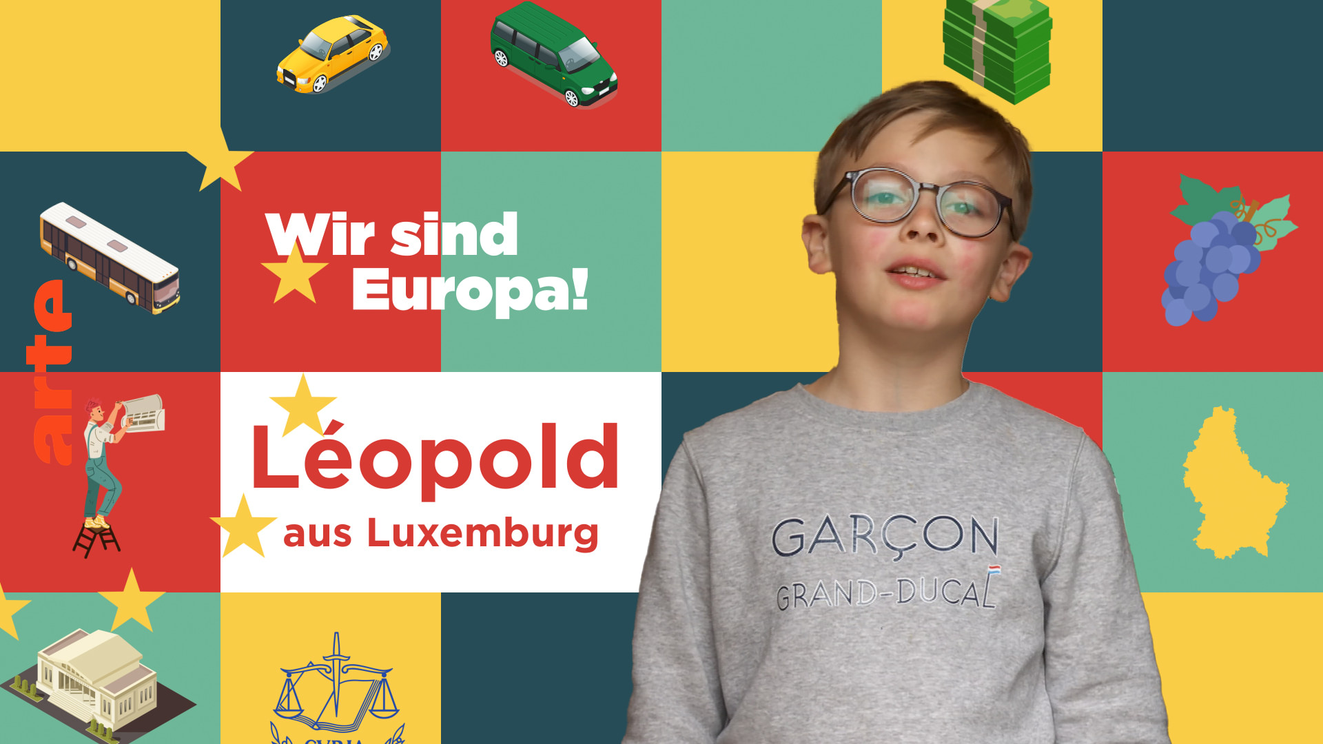 Kinderporträt: Léopold aus Luxemburg