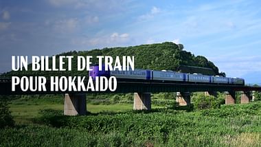 Un billet de train pour Hokkaido.