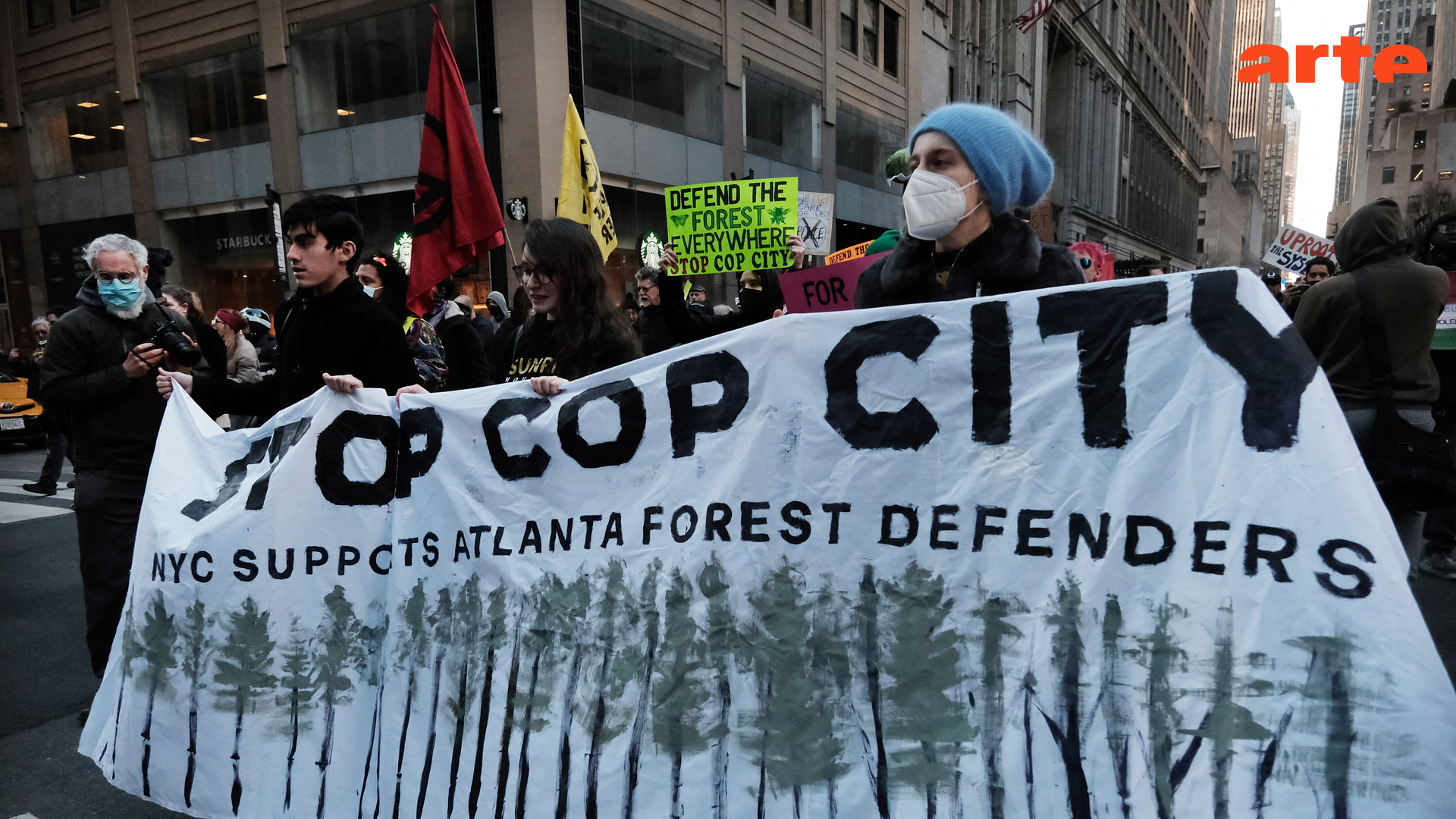 Atlanta : mobilisation contre « cop city » - Regarder le documentaire ...