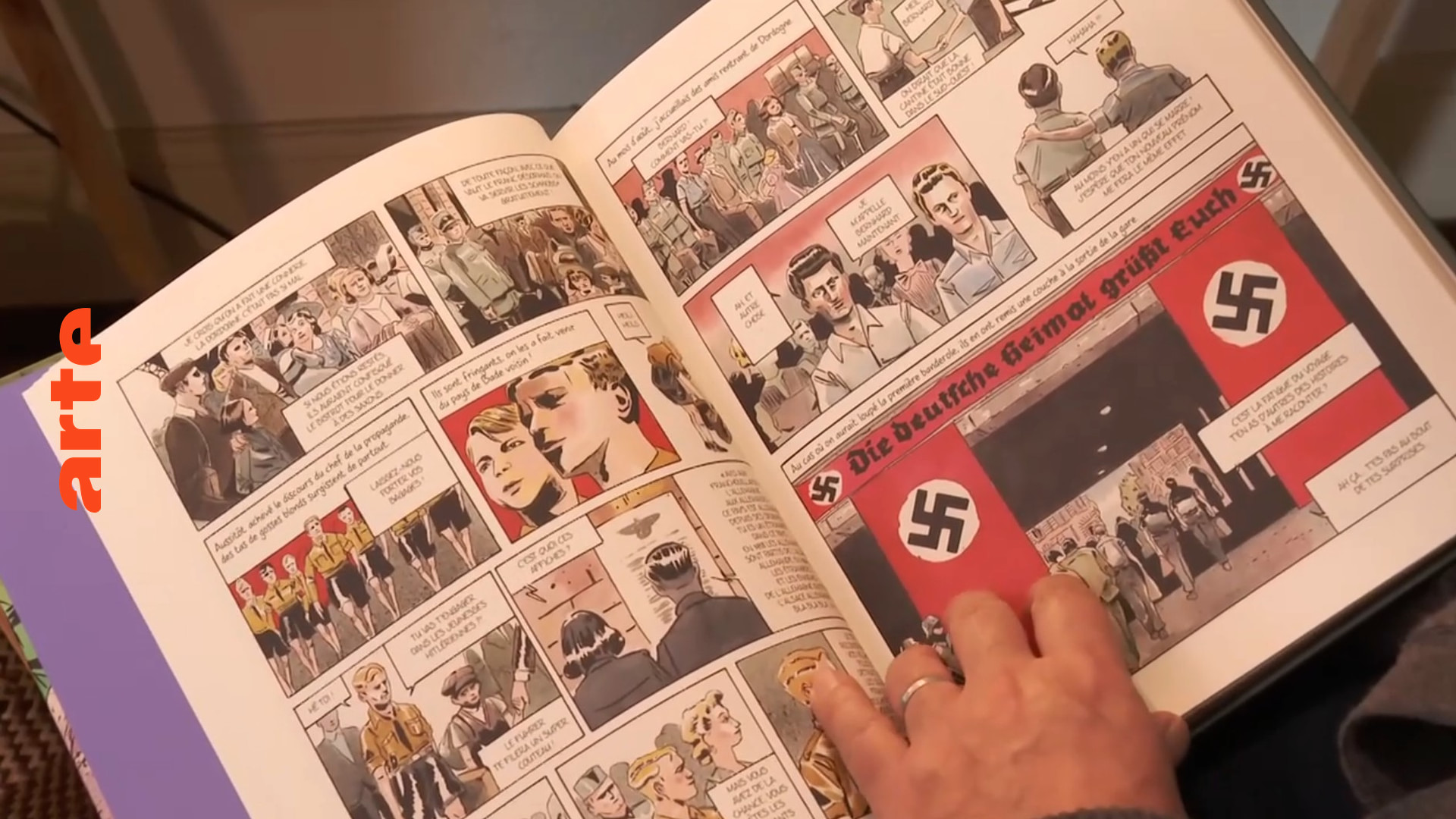 Französischer Comic über die Naziherrschaft im Elsass