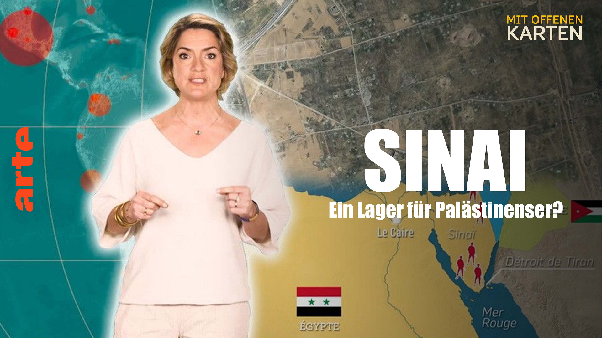 Mit offenen Karten - Im Fokus - Sinai: Ein Lager für die Palästinenser*innen? - Die ganze Doku