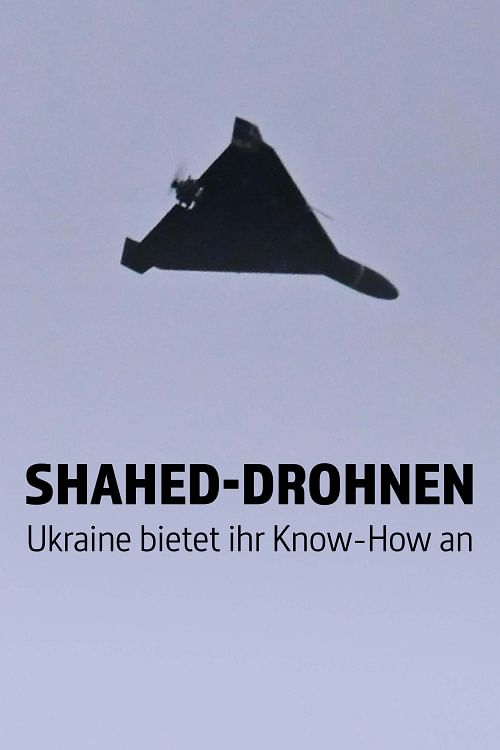 Shahed-Drohnen: Ukraine bietet ihr Know-How an.