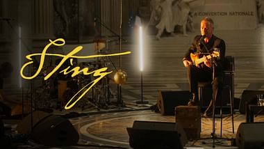 Sting la Panteonul din Paris