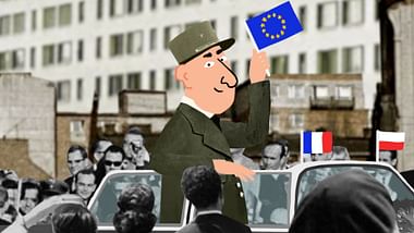 De Gaulle w Warszawie.