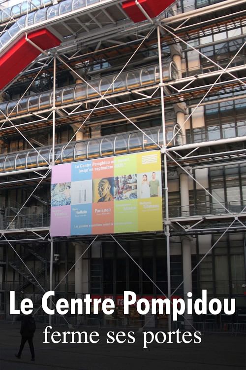 Au Centre Pompidou, on commence à fermer.