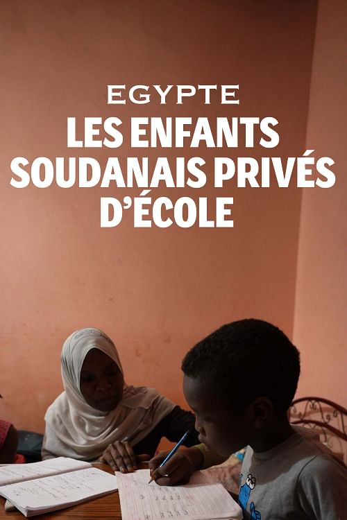Egypte: les enfants soudanais privés d’école.
