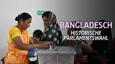 Bangladesch: historische Parlamentswahl .