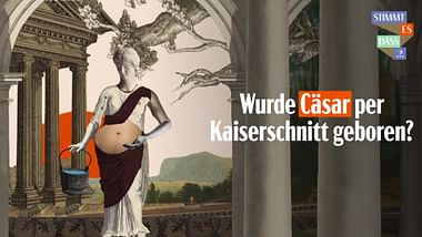 Wurde Cäsar per Kaiserschnitt geboren?