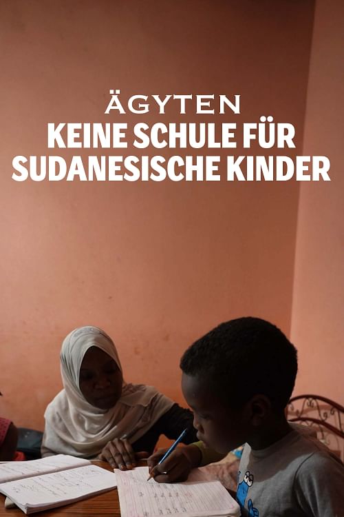 Ägypten: Keine Schule für sudanesische Kinder.
