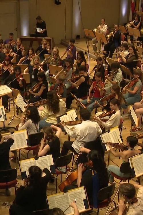 Un orchestre européen de la Jeunesse.