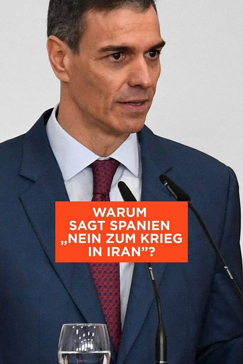 Warum sagt Spanien “Nein zum Krieg in Iran”?.