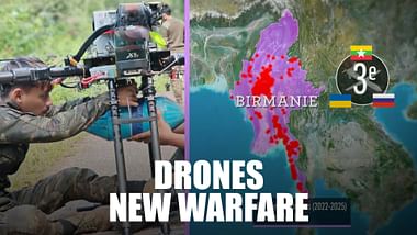 Mapping the World: Drones: New Warfare.