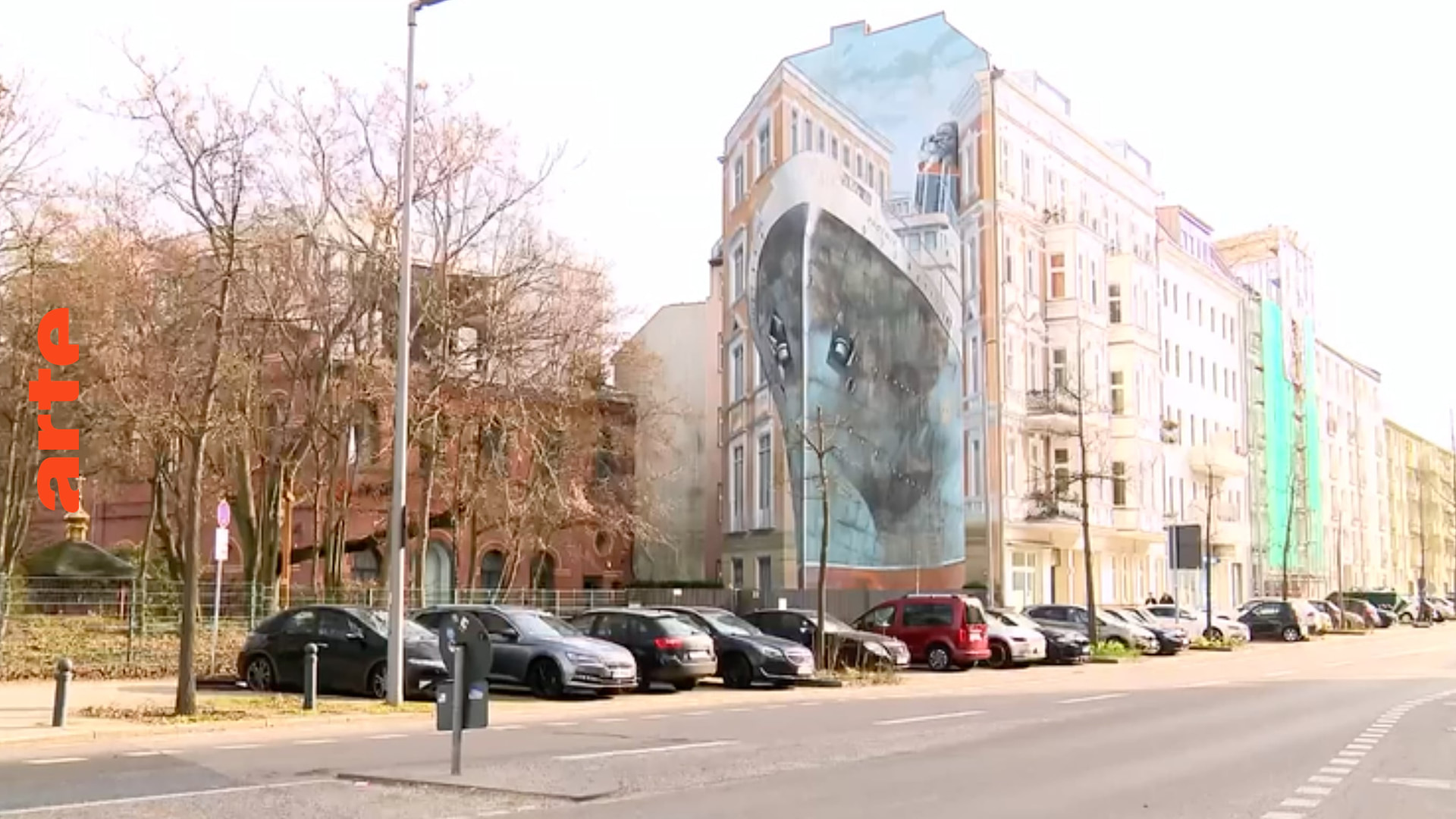 Gert Neuhaus Kunst der Illusion an Berliner Brandmauern