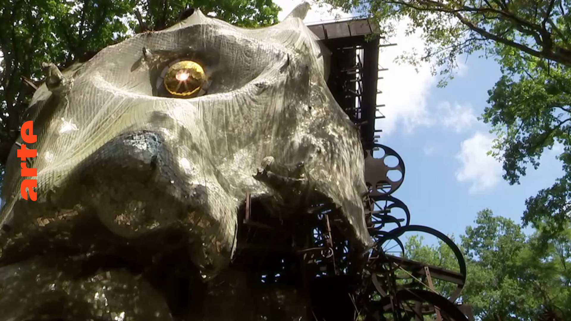 Jean Tinguelys Zyklop | ARTE