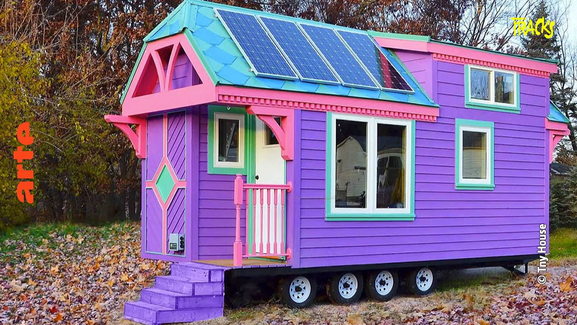 Tiny House: Mein Häuschen auf dem Parkplatz | Arte TRACKS