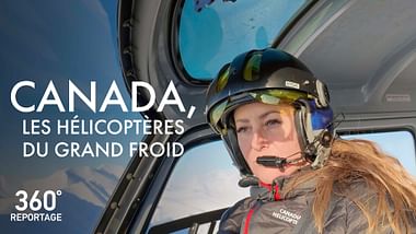 Canada, les hélicoptères du grand froid.