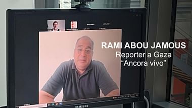 Rami Abou Jamous, Reporter a Gaza: “Ancora vivo”