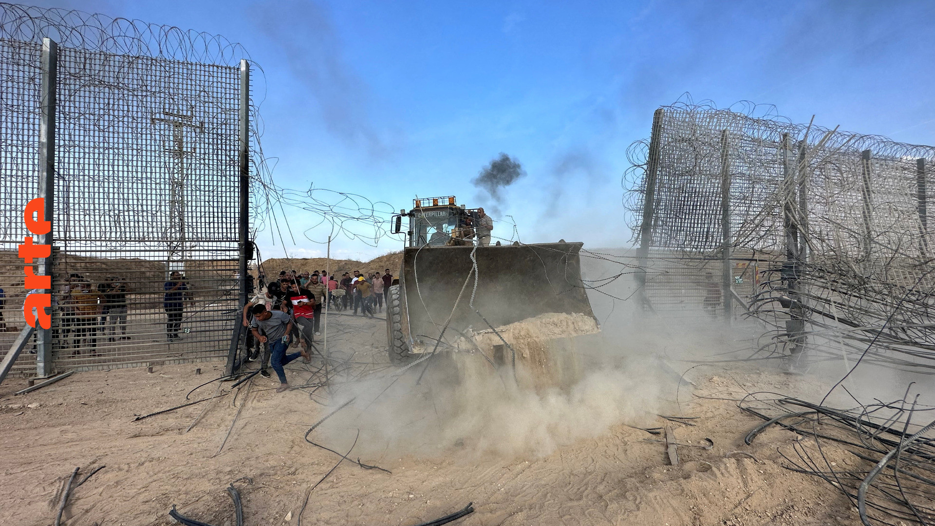 Le dessous des images - Gaza-Israël : le mur de fer et le bulldozer - Regarder l’émission complète | ARTE