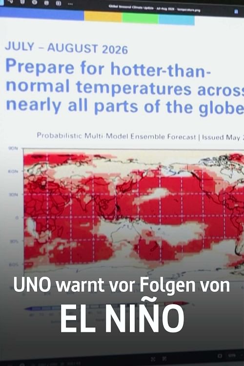 UNO warnt vor Folgen von El Niño.