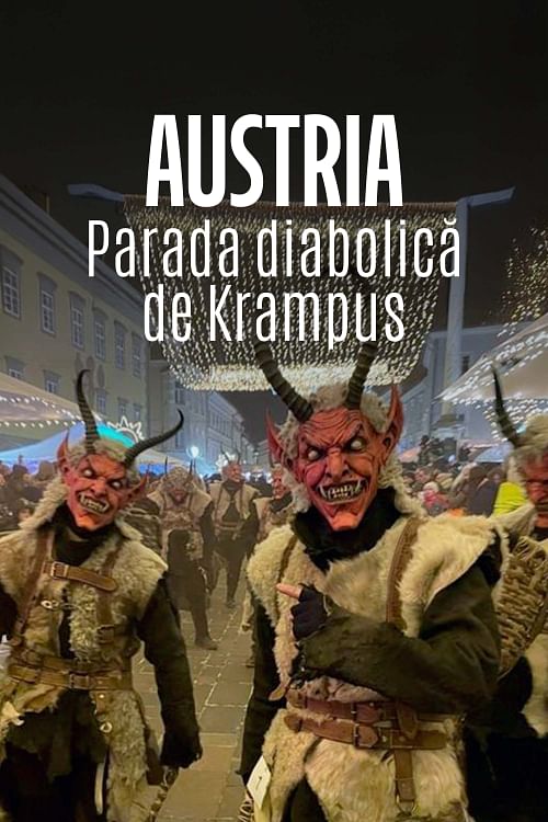 Austria: parada diabolică Krampus.