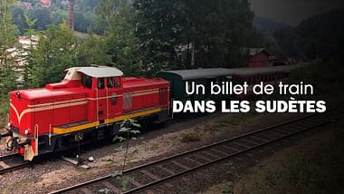 Un billet de train dans les Sudètes