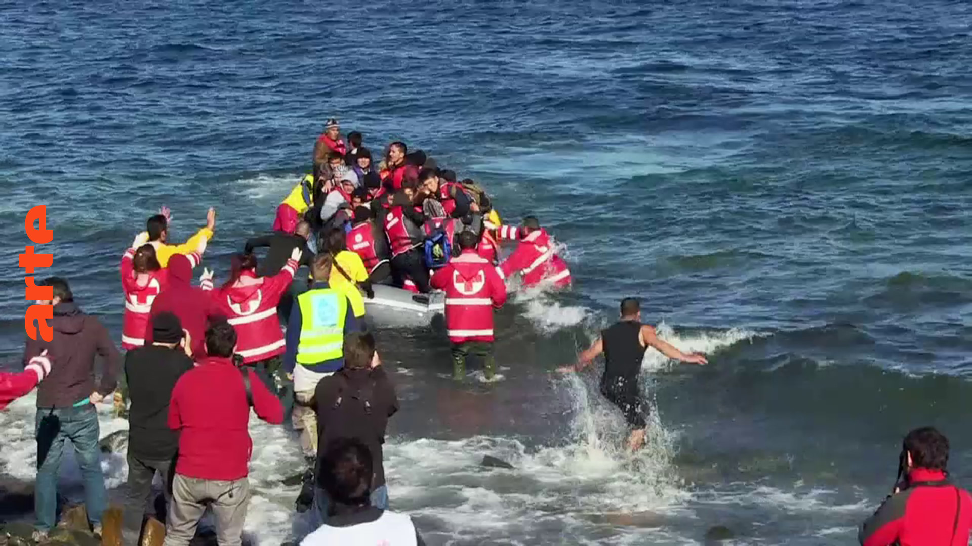 Europa wird von Flüchtlingen überflutet