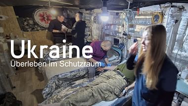 Ukraine: Überleben im Schutzraum.