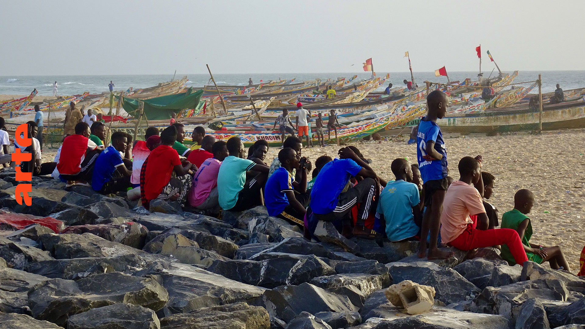 Senegal : Mauer gegen Meer