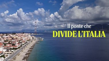 Il ponte che divide l'Italia.