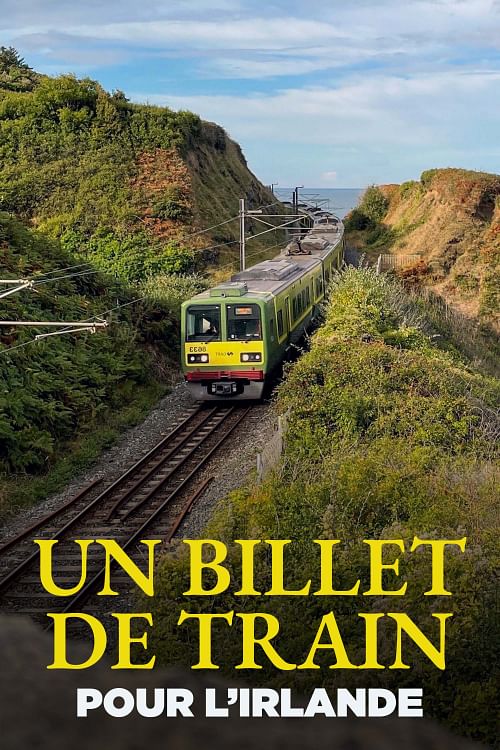 Un billet de train pour la côte est de l’Irlande.
