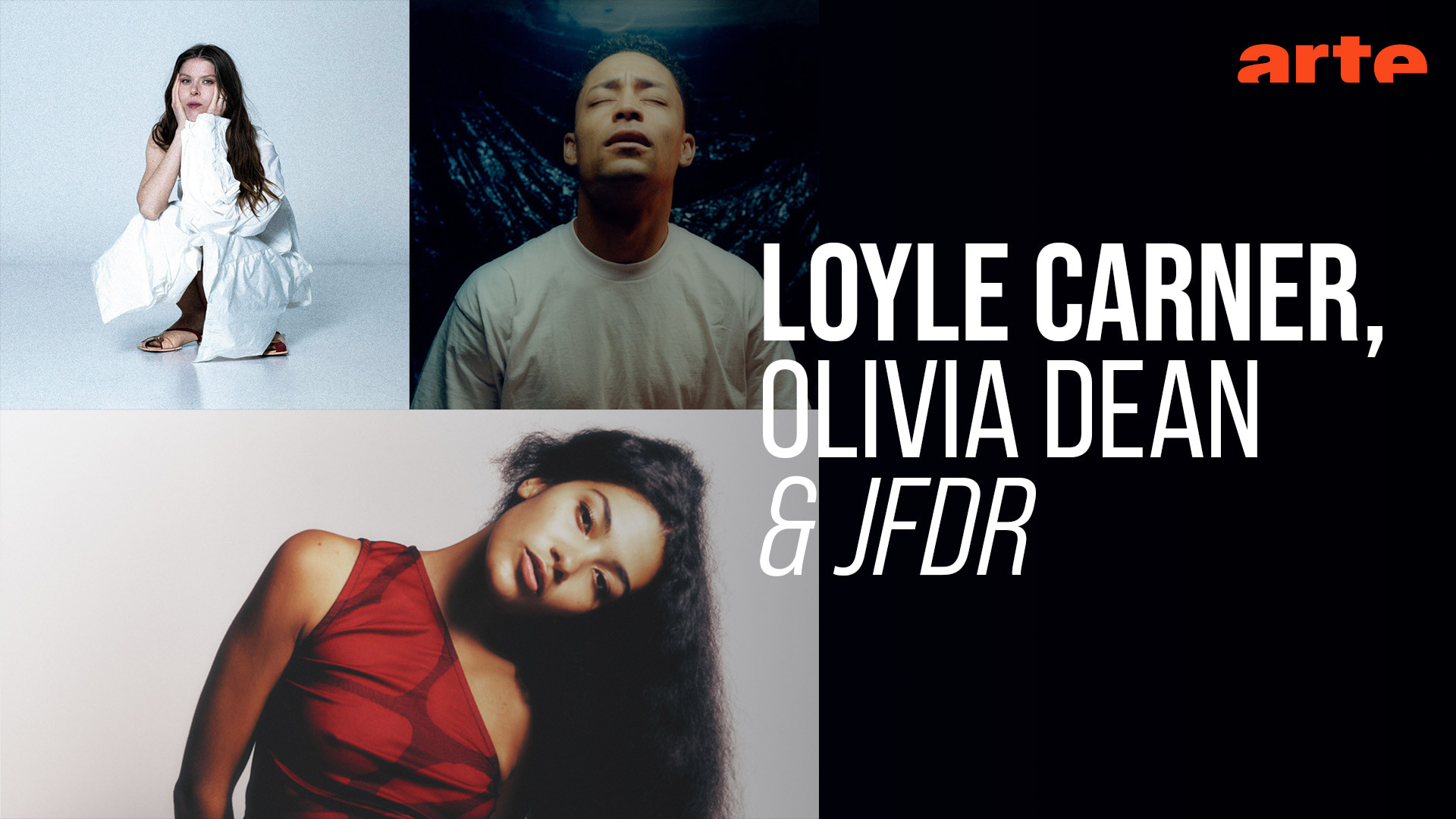 Loyle Carner, Olivia Dean & JFDR - Watch the full programme | ARTE Concert