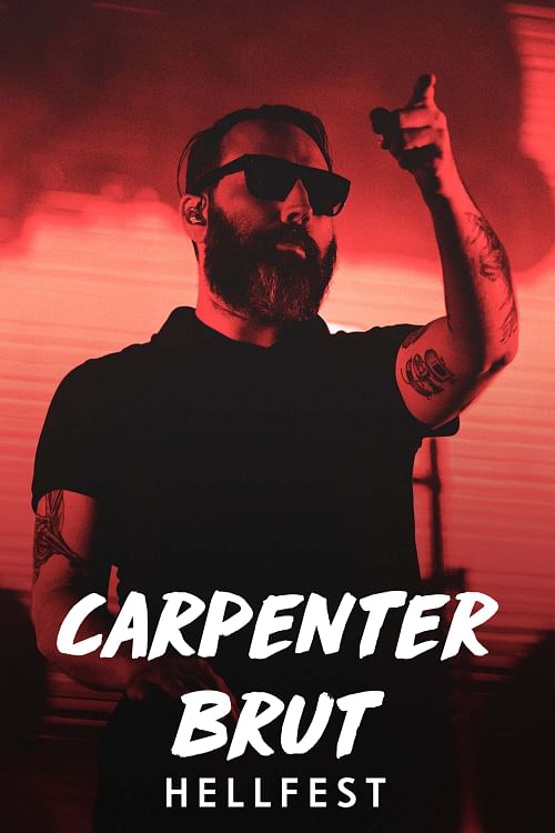 Carpenter Brut au Hellfest.