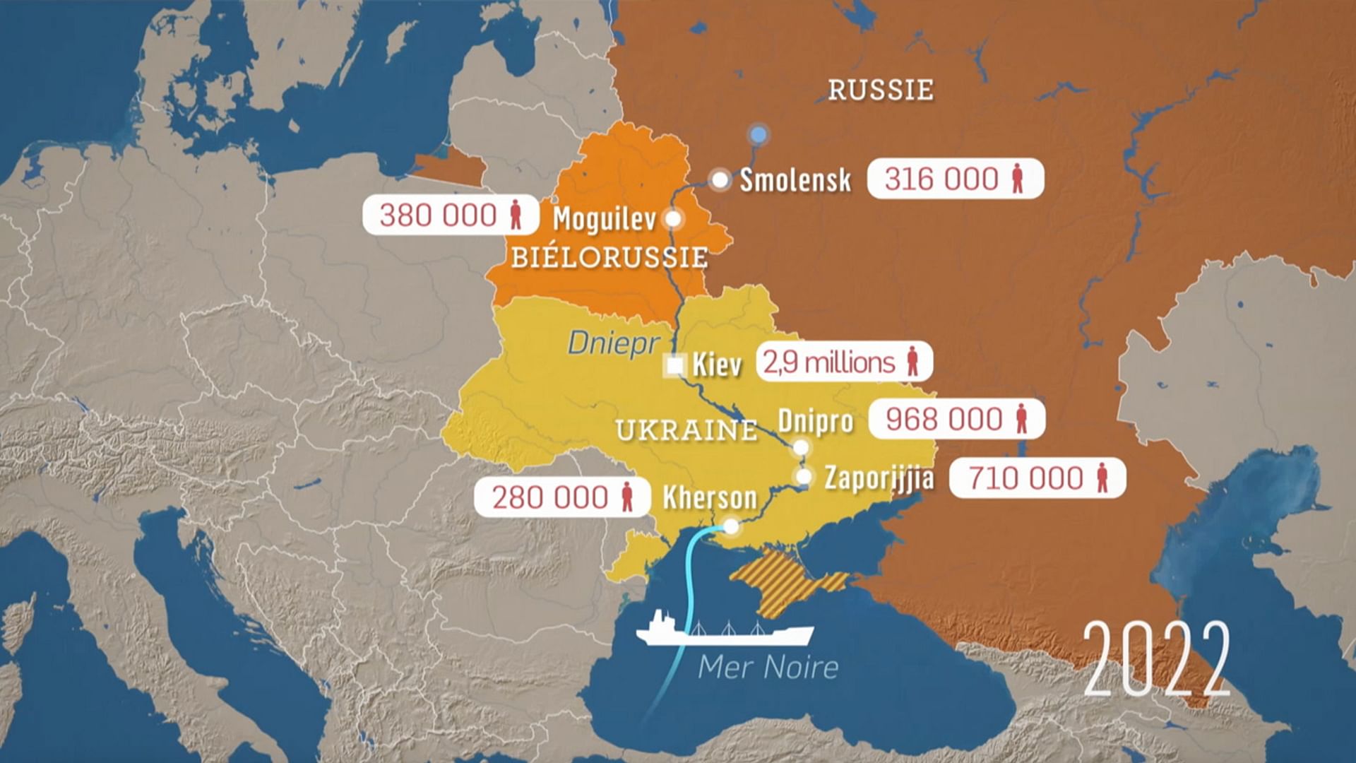 Mapping The World The Dnieper A River In The Ukraine War Watch The 1920x1080