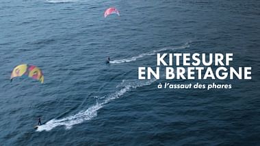 Kitesurf en Bretagne.