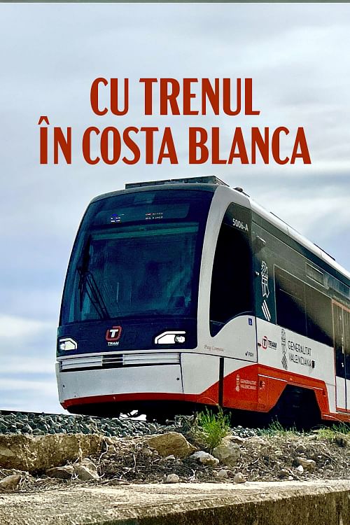 Cu trenul în Costa Blanca.