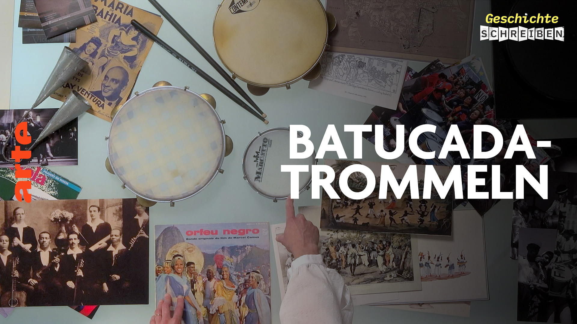Batucada-Trommeln, der Rhythmus eines Volkes