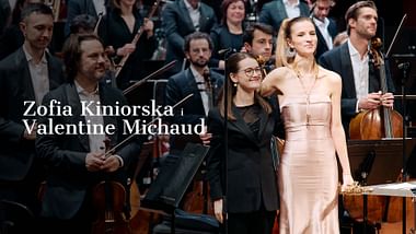 Zofia Kiniorska i Valentine Michaud.