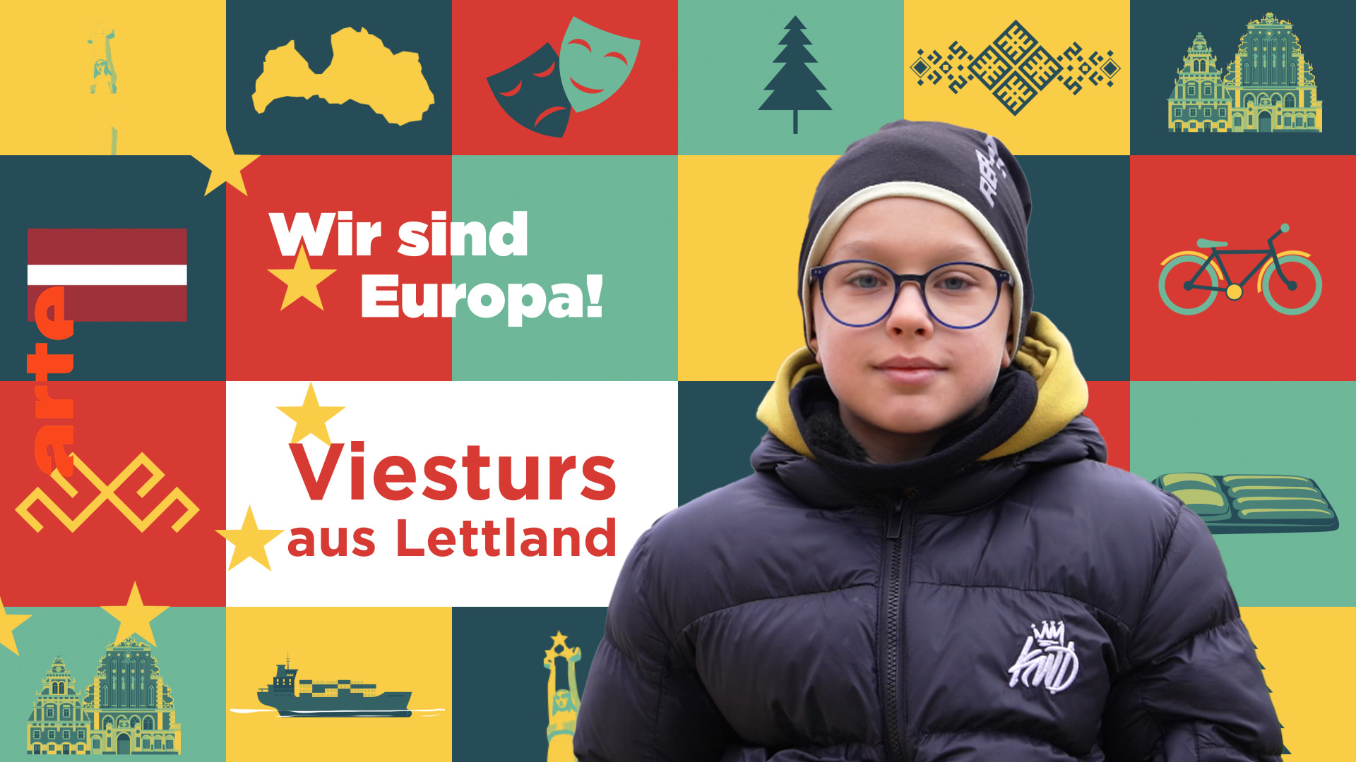 Kinderporträt: Viesturs aus Lettland
