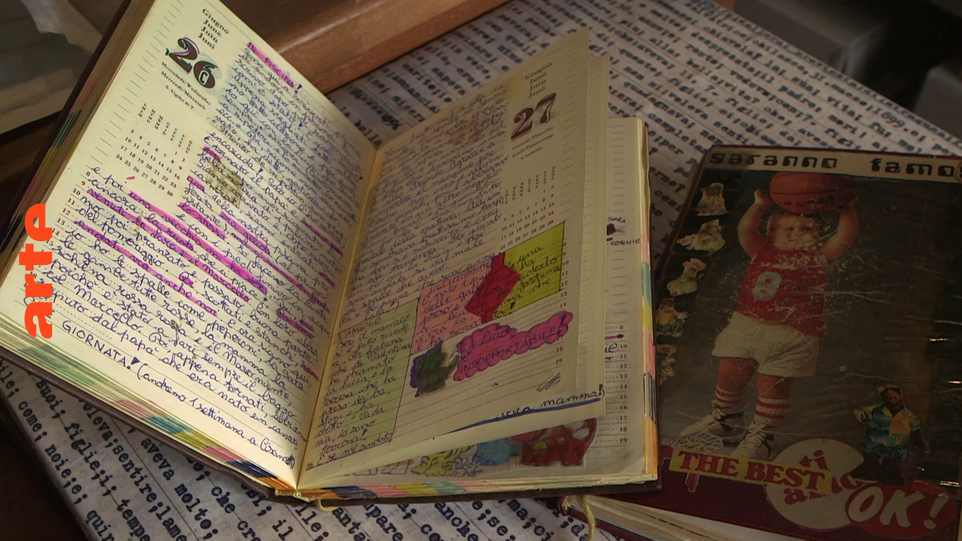 Ganzes Leben auf Papier: Tagebucharchiv in Italien